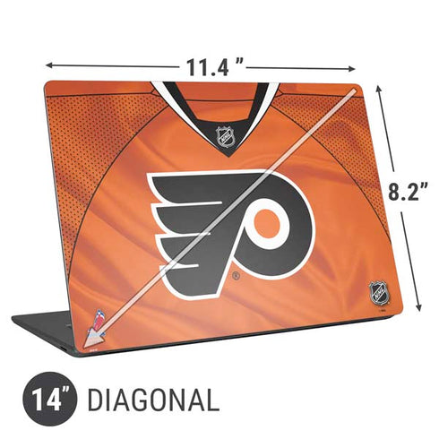 NHL Philadelphia Flyers Jersey Universal Laptop 14in (11.4 x 8.2in) Skin