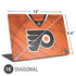 NHL Philadelphia Flyers Jersey Universal Laptop 16in (13 x 9.4in) Skin