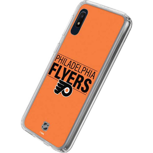 NHL Philadelphia Flyers Lineup Galaxy A10e Clear Case