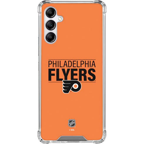 NHL Philadelphia Flyers Lineup Galaxy A15 5G Clear Case