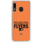 NHL Philadelphia Flyers Lineup Galaxy A20 Clear Case