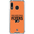 NHL Philadelphia Flyers Lineup Galaxy A30 Clear Case