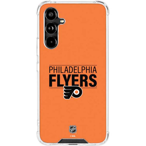NHL Philadelphia Flyers Lineup Galaxy A54 5G Clear Case