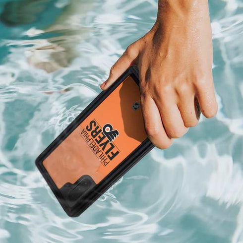 NHL Philadelphia Flyers Lineup Galaxy Note 10 Waterproof Case