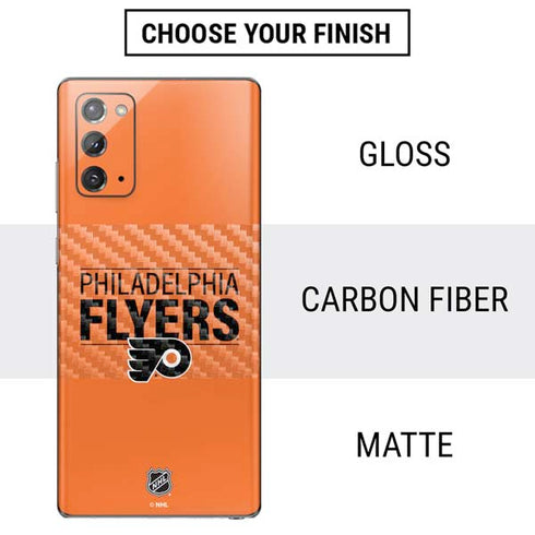 NHL Philadelphia Flyers Lineup Galaxy Note20 5G Skin