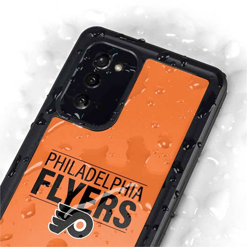 NHL Philadelphia Flyers Lineup Galaxy Note20 5G Waterproof Case