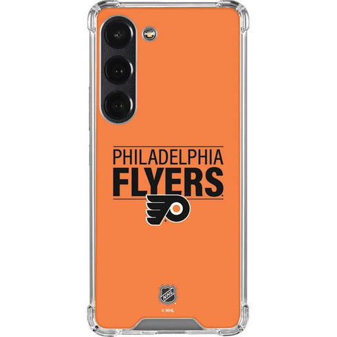 NHL Philadelphia Flyers Lineup Galaxy S23 Clear Case
