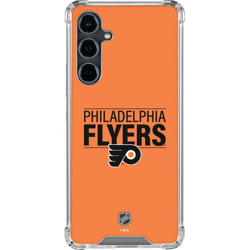 NHL Philadelphia Flyers Lineup Galaxy S23 FE Clear Case