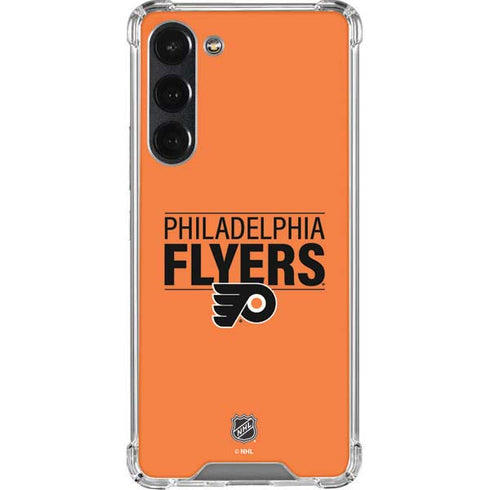 NHL Philadelphia Flyers Lineup Galaxy S23 Plus Clear Case