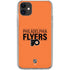 NHL Philadelphia Flyers Lineup iPhone 11 Clear Case