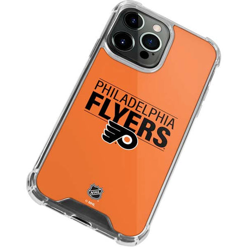NHL Philadelphia Flyers Lineup iPhone 13 Pro Clear Case