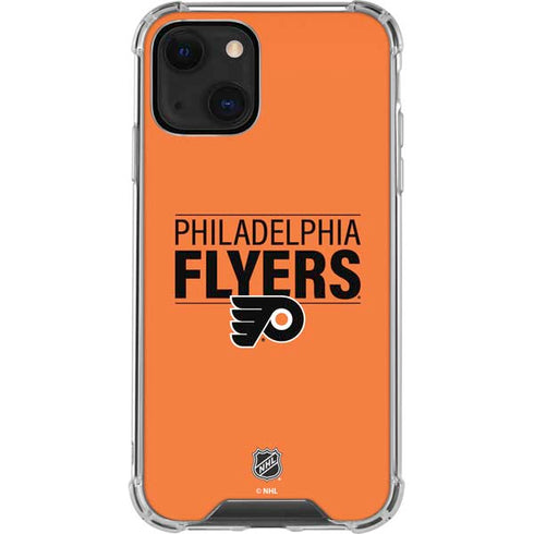 NHL Philadelphia Flyers Lineup iPhone 14 Plus Clear Case