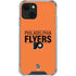 NHL Philadelphia Flyers Lineup iPhone 14 Plus Clear Case