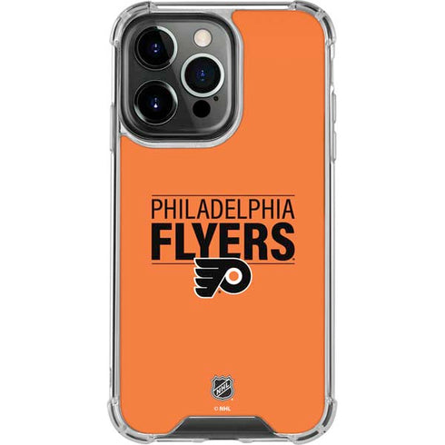 NHL Philadelphia Flyers Lineup iPhone 15 Pro Clear Case