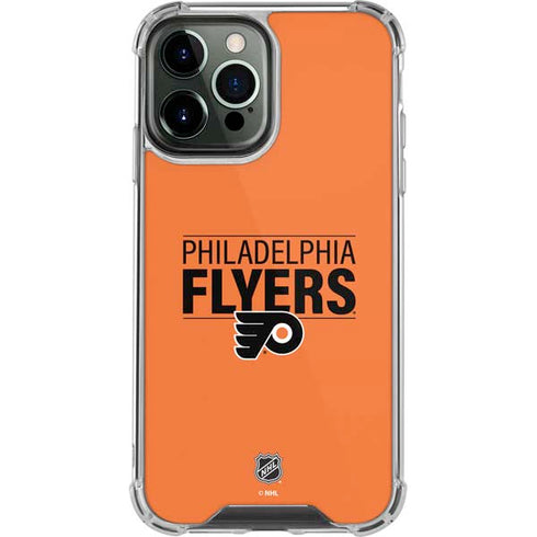 NHL Philadelphia Flyers Lineup iPhone 14 Pro Max Clear Case
