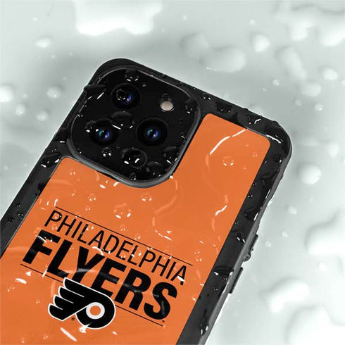 NHL Philadelphia Flyers Lineup iPhone 14 Pro Max Waterproof Case