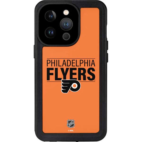 NHL Philadelphia Flyers Lineup iPhone 14 Pro Waterproof Case