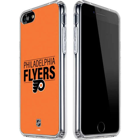 NHL Philadelphia Flyers Lineup iPhone SE (2nd & 3rd Gen) Clear Case