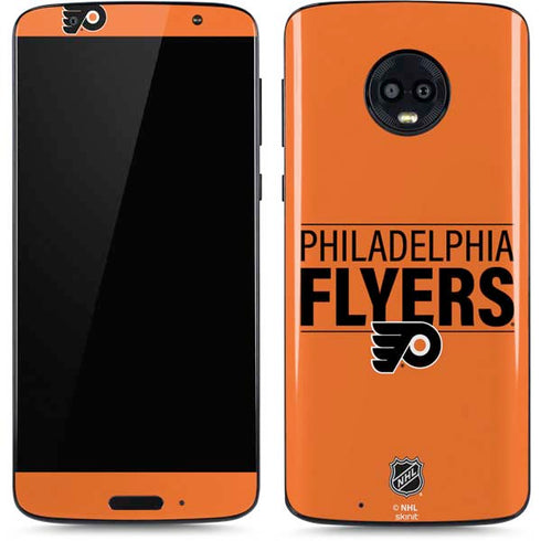 NHL Philadelphia Flyers Lineup Moto G6 Skin