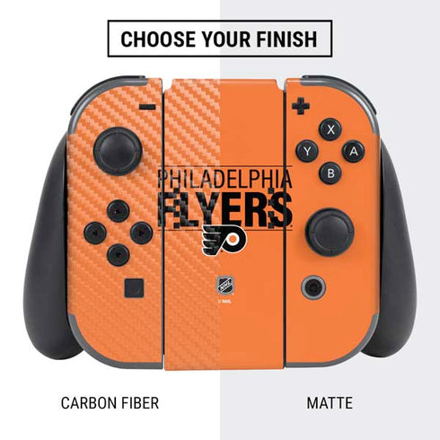 NHL Philadelphia Flyers Lineup Nintendo Switch Bundle Skin