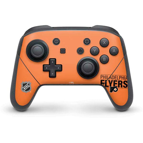 NHL Philadelphia Flyers Lineup Nintendo Switch Pro Controller Skin