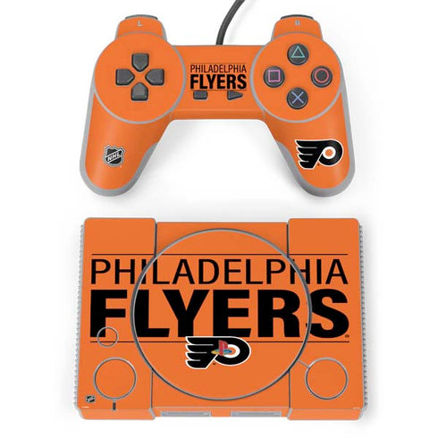 NHL Philadelphia Flyers Lineup PlayStation Classic Bundle Skin
