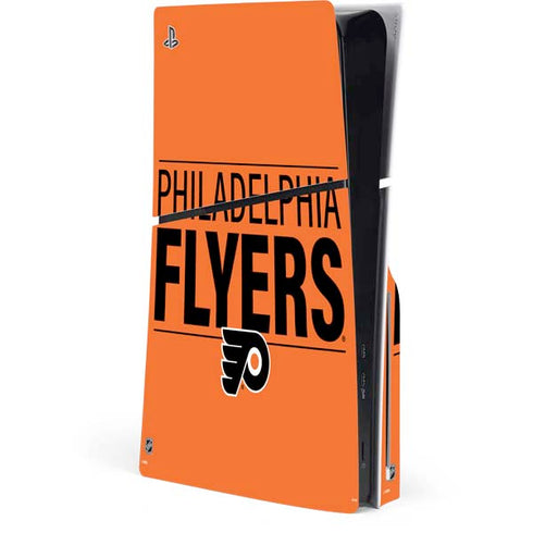 NHL Philadelphia Flyers Lineup PS5 Slim Disk Console Skin