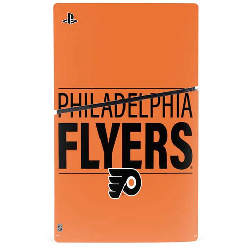 NHL Philadelphia Flyers Lineup PS5 Slim Disk Console Skin