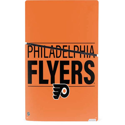 NHL Philadelphia Flyers Lineup PS5 Slim Digital Edition Console Skin