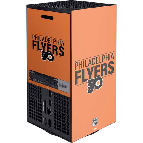 NHL Philadelphia Flyers Lineup Xbox Series X Console Skin
