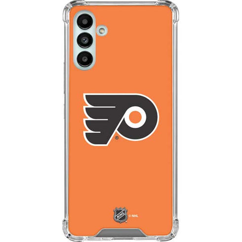 NHL Philadelphia Flyers Logo Galaxy A13 5G Clear Case