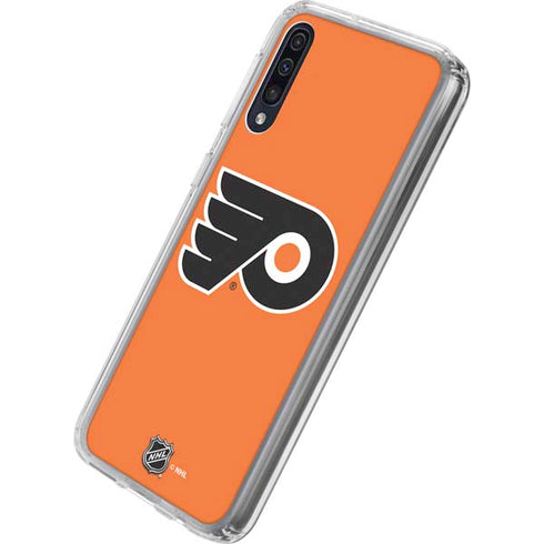 NHL Philadelphia Flyers Logo Galaxy A50 Clear Case