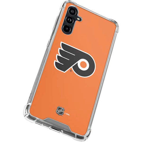 NHL Philadelphia Flyers Logo Galaxy A54 5G Clear Case