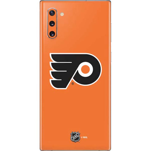 NHL Philadelphia Flyers Logo Galaxy Note 10 Skin