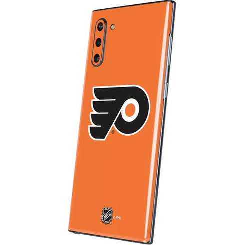 NHL Philadelphia Flyers Logo Galaxy Note 10 Skin