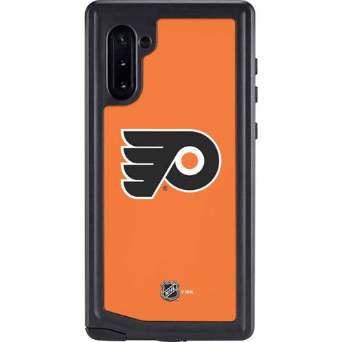 NHL Philadelphia Flyers Logo Galaxy Note 10 Waterproof Case