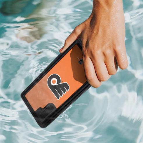 NHL Philadelphia Flyers Logo Galaxy Note 10 Waterproof Case