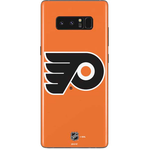 NHL Philadelphia Flyers Logo Galaxy Note 8 Skin