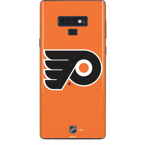 NHL Philadelphia Flyers Logo Galaxy Note 9 Skin