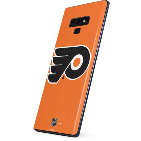NHL Philadelphia Flyers Logo Galaxy Note 9 Skin