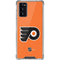 NHL Philadelphia Flyers Logo Galaxy Note20 5G Clear Case