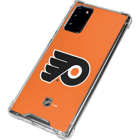 NHL Philadelphia Flyers Logo Galaxy Note20 5G Clear Case