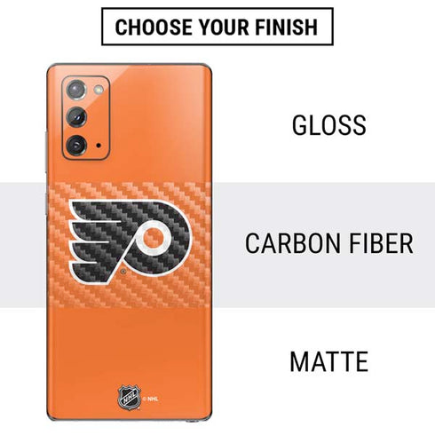 NHL Philadelphia Flyers Logo Galaxy Note20 5G Skin