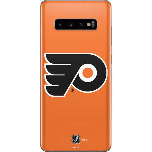 NHL Philadelphia Flyers Logo Galaxy S10 Plus Skin