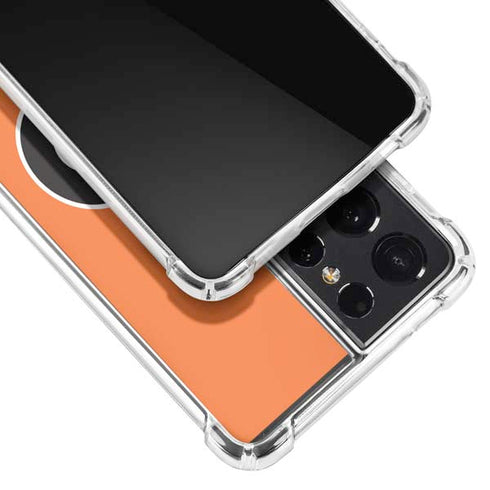 NHL Philadelphia Flyers Logo Galaxy S21 Ultra 5G Clear Case