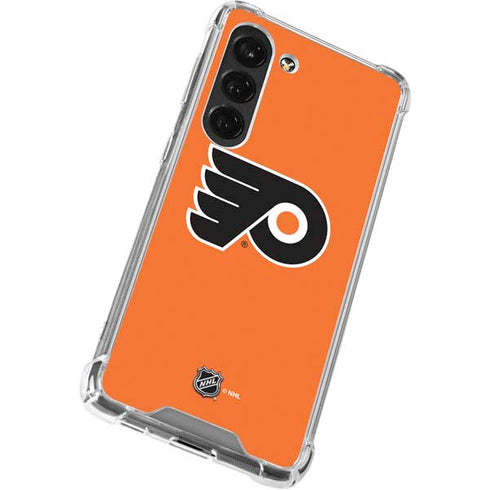 NHL Philadelphia Flyers Logo Galaxy S23 Clear Case