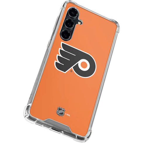 NHL Philadelphia Flyers Logo Galaxy S23 FE Clear Case