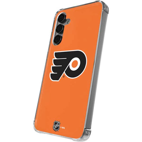 NHL Philadelphia Flyers Logo Galaxy S24 Plus Clear Case