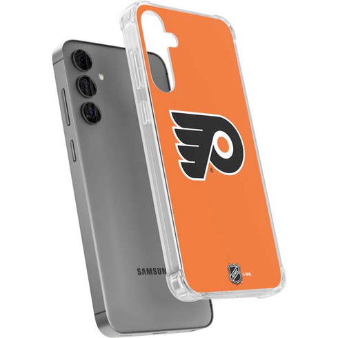 NHL Philadelphia Flyers Logo Galaxy S24 Plus Clear Case