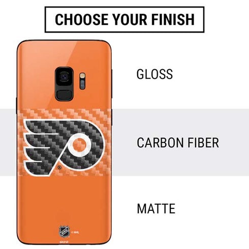 NHL Philadelphia Flyers Logo Galaxy S9 Skin